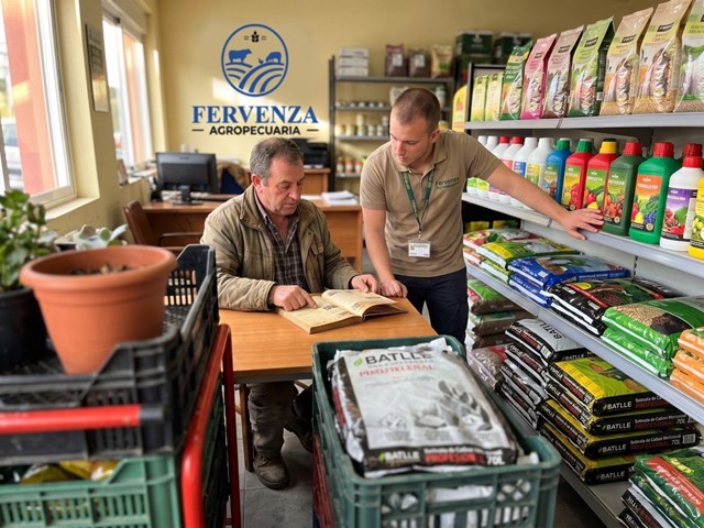 Cuando la tierra pierde fuerza, los fertilizantes y abonos en Ourense la recuperan